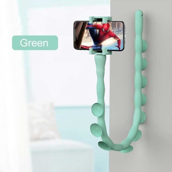 Multifunctional Lazy Bracket Mobile Phone Holder Cute Caterpillar Suction Cup mijoro ho an'ny biraon'ny rindrina an-trano