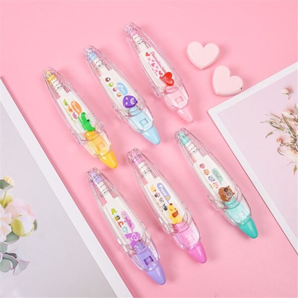 New Arrival Kawaii Animals Press Type Decorative Correction Tape Diary Stationery School Supply Gift For Student 1