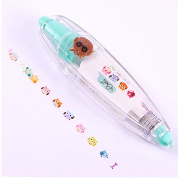New Arrival Kawaii Animals Press Type Decorative Correction Tape Diary Stationery School Supply Gift For Student 1.jpg 640x640 1
