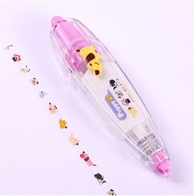 New Arrival Kawaii Animals Press Type Decorative Correction Tape Diary Stationery School Supply Gift For Student 7.jpg 640x640 7