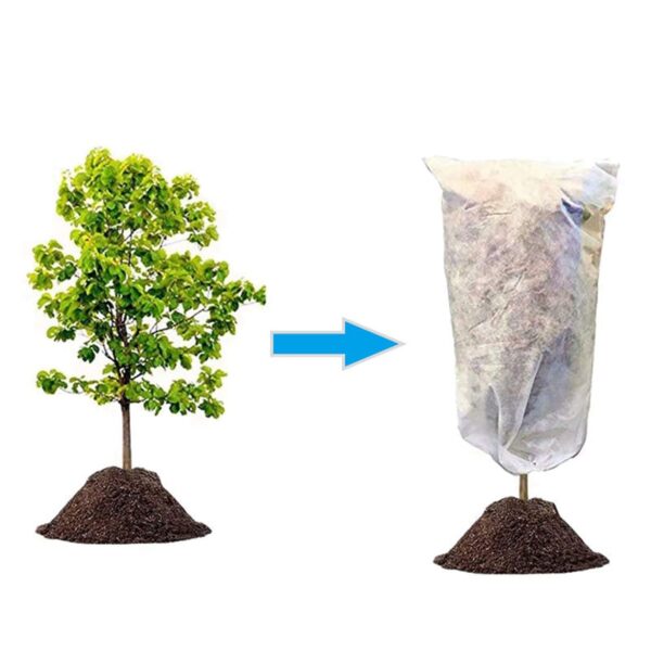 Plant Cover Winter Warm Cover Tree Shrub Plant Protecting Bag Frost Protection For Yard Garden Plants 5