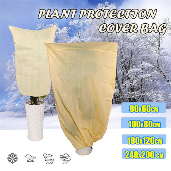 Plant Cover Winter Warm Cover Tree Shrub Plant Protecting Bag Frost Protection For Yard Garden Plants