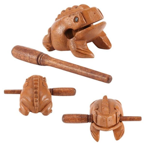 S M Thailand Money Frog Feng Shui Lucky Craft Wooden Frogs Home Office Decoration Art Figurines 2
