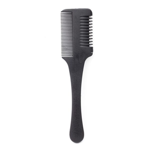 Sale Trimmer Black Handle 1PC New Hair Razor Cutting Thinning Comb With Blades DIY Hair Care 12