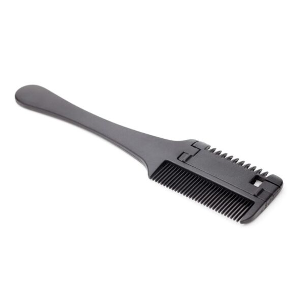 Sale Trimmer Black Handle 1PC New Hair Razor Cutting Thinning Comb With Blades DIY Hair Care 13