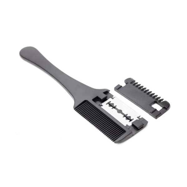 Sale Trimmer Black Handle 1PC New Hair Razor Cutting Thinning Comb With Blades DIY Hair Care 15