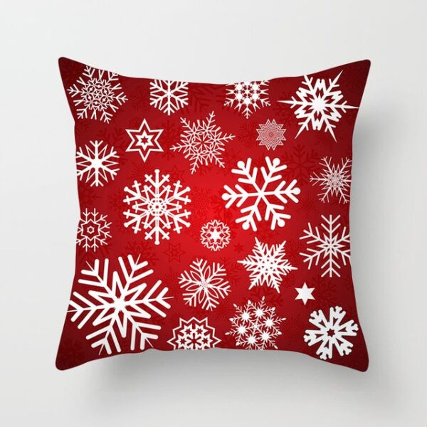 YWZN Christmas Decoration Cushion Cover Cartoon Santa Claus Printing Pillow Case Party Christmas Decoration Ball Cushion 1.jpg 640x640 1