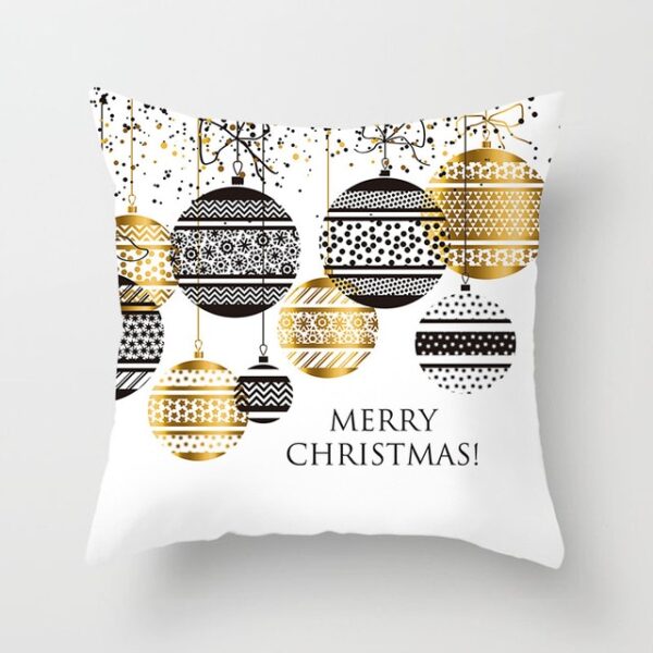 YWZN Christmas Decoration Cushion Cover Cartoon Santa Claus Printing Pillow Case Party Christmas Decoration Ball Cushion 14.jpg 640x640 14