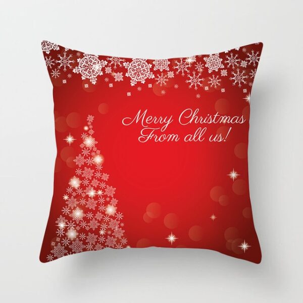 YWZN Christmas Decoration Cushion Cover Cartoon Santa Claus Printing Pillow Case Party Christmas Decoration Ball Cushion 7.jpg 640x640 7