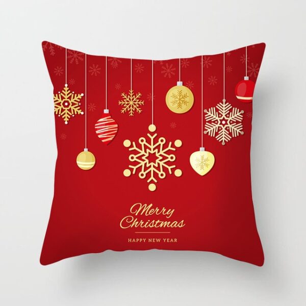 YWZN Christmas Decoration Cushion Cover Cartoon Santa Claus Printing Pillow Case Party Christmas Decoration Ball Cushion 9.jpg 640x640 9