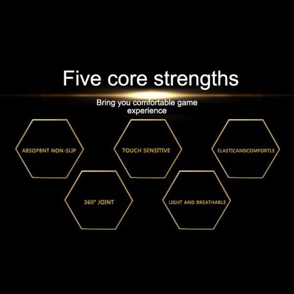 1 Pair L1 R1 Breathable Mobile Game Controller Finger Sleeve Touch Trigger for Fortnite PUBG Mobile 5