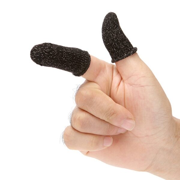 1 Pair L1 R1 Breathable Mobile Game Controller Finger Sleeve Touch Trigger for Fortnite PUBG