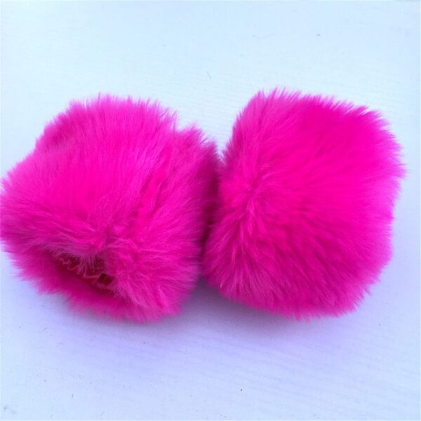 1 pair Women Fashion Winter Warm Faux Fur Elastic Wrist Slap On Cuffs Ladies Solid Color 1.jpg 640x640 1