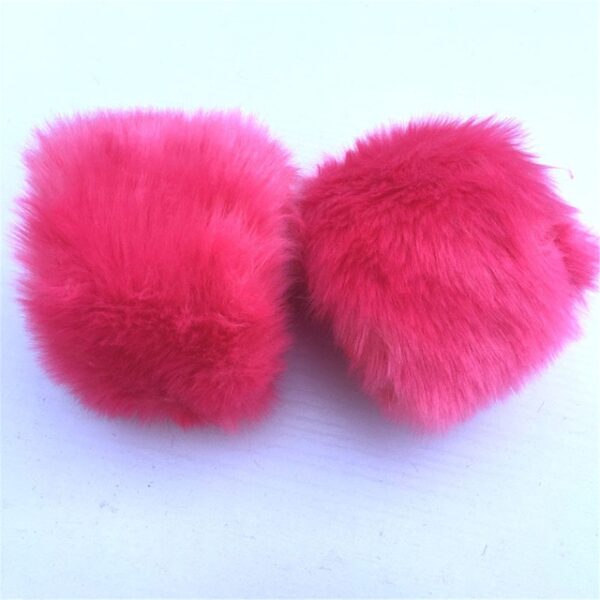 1 pair Women Fashion Winter Warm Faux Fur Elastic Wrist Slap On Cuffs Ladies Solid Color 2.jpg 640x640 2