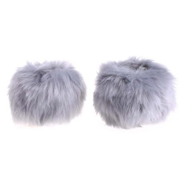1 pair Women Fashion Winter Warm Faux Fur Elastic Wrist Slap On Cuffs Ladies Solid Color 7.jpg 640x640 7