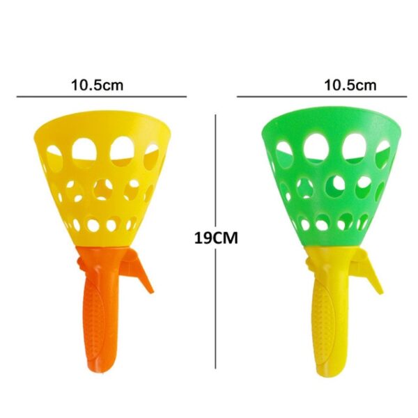 1PCS Willekeurige Kleur Outdoor Sport Games Speelgoed Kinderen Gooien En Vangen De Bal Set Ouder: