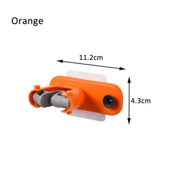 1 шт. 4 цвета ABS TPR держатель для швабры Органайзер для ванной комнаты Многофункциональный настенный водонепроницаемый домашний стеллаж для хранения 2.jpg 640x640 2