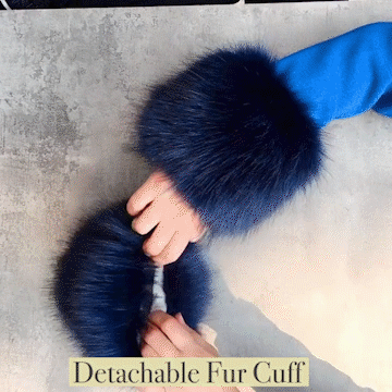 Detachable Fur Cuffs - Not sold in stores