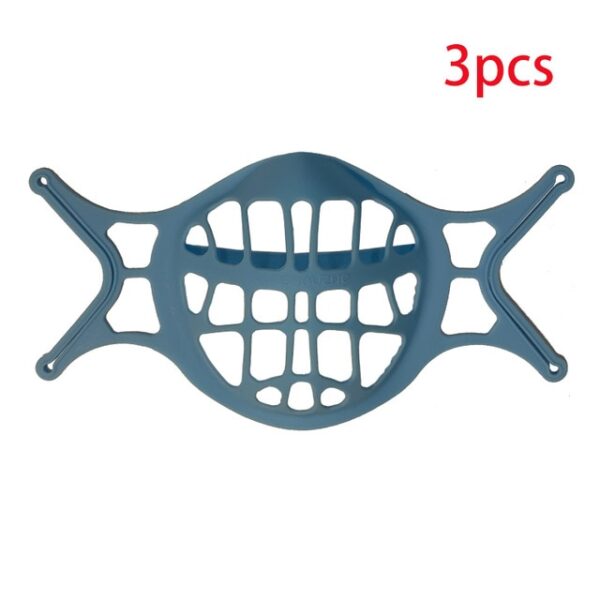 3pcs Soporte de máscara bucal 3D Respirable Lavable Reutilizable Soporte Separación de boca y nariz Soporte de máscara de silicona 1.jpg 640x640 1