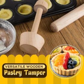 Versatile Wooden Pastry Tamper - image 1