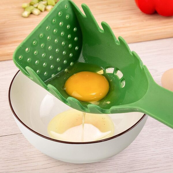 8 in 1 Multifunctional Cookware Non stick Kitchen Cutter Measuring Turning Straining Spatula Turner Tool Kitchen 1