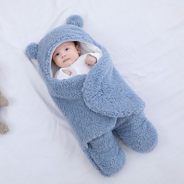 Baby s cuddle newborn baby s fur Jumpsuit 0 3 6 months in autumn and winter 1.jpg 640x640 1