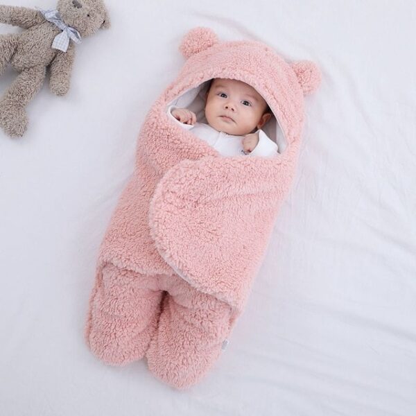 Baby knuffel pasgeboren baby's bont Jumpsuit 0 3 6 maanden in herfst en winter 6.jpg 640x640 6