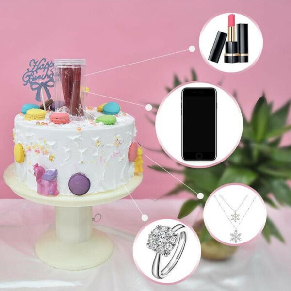 Cake Stand Toy Box Money Props Making Surprise for Birthday Cake Banquet Party Musical Popping Gift 1