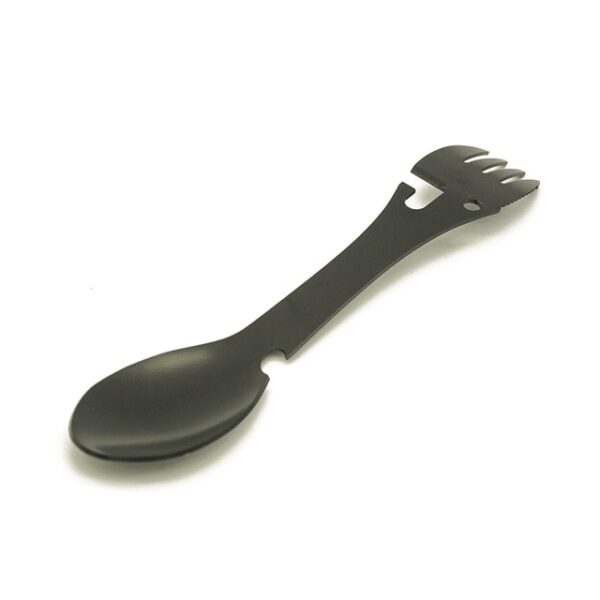 Camping Fork Spoon Multi kazi Kina cha Chuma cha pua 2 katika Kijiko 1 Uma Kupikia Nje Kambi 1.jpg 640x640 1