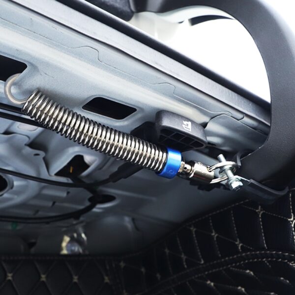 Sollevatore per bagagliaio per auto Apre automaticamente il bagagliaio Strumento in acciaio a molla regolabile in metallo per Santana Emgrand7 QL KX5 5