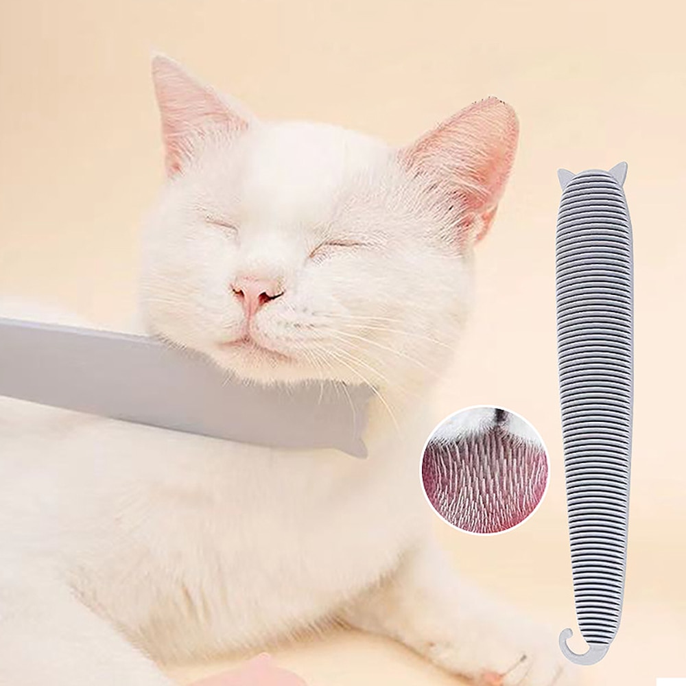 Cat Tongue Grooming Comb - Tidak dijual di kedai