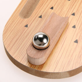 Mini Wooden Table Bowling Game Set - image 6