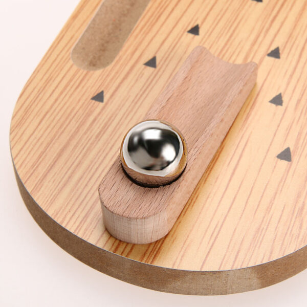 Child Toys Wooden Mini Desktop Bowling Game Toy Set Fun Indoor Parent Child Interactive Table Game 4