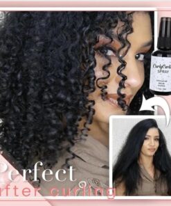 CurlyCurlie Spray Hair Curling Essence Curl Enhancer Styling Defining Spraying Mist 4