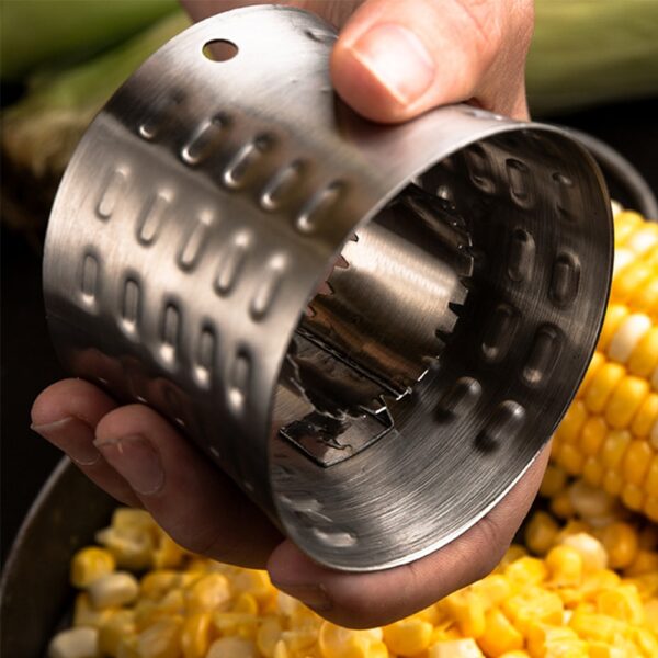 Высокая якасць кукурузы нержавеючая сталь кухонная гранулятар кукурузная кукуруза круглявы нож кукурузная кулачка кухонная агароднінная і