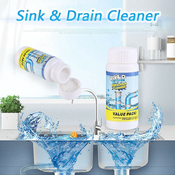 Household Wild Tornado Powerful Sink Drain Cleaner Quick Foaming High Efficiency Clog Remover Toilet Clogging Cleaning 1