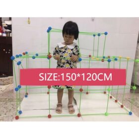 Kids Construction Fortress Building Kit - image 5