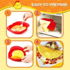 Food Grade Silicone Omelet Maker - image 4