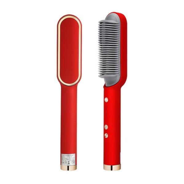 Multifunctional Professional Hair Straightener Tourmaline Ceramic Hair Curler Brush Hair Comb Straighteners Curling Hair