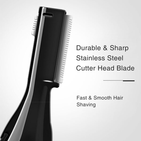 Portable Electric Eyebrow Trimmer Women Men Multipurpose Painless Facial Eye Brow Hair Remove Razor Female 2