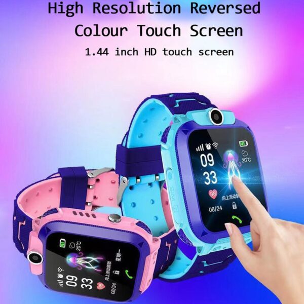 Q12 IP67 Niños Niñas Regalo Smartwatch para niños con tarjeta SIM Cámara Reloj inteligente para niños 2