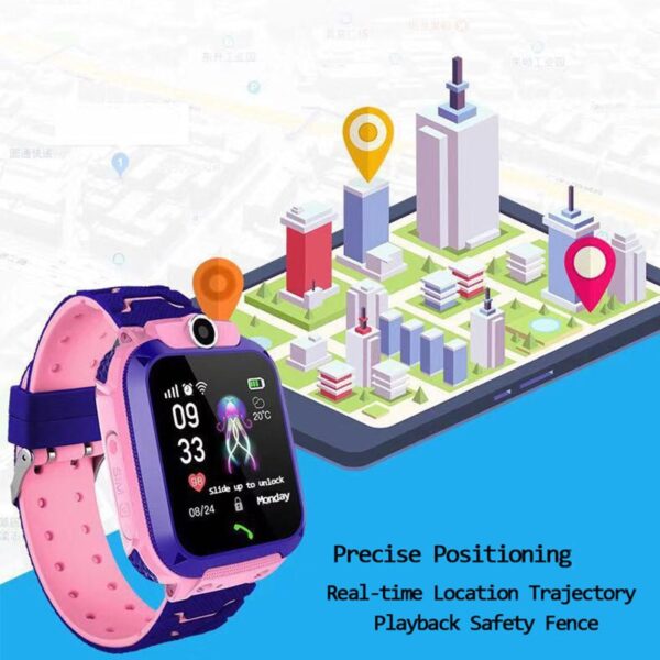 Q12 IP67 Boys Girls Gift Smartwatch for Kids With Sim Card Camera Children s Smart Watch 4