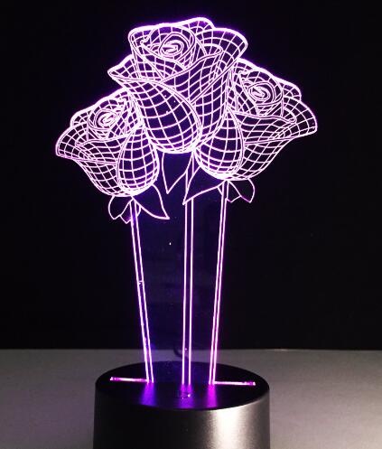 Valentines Day Gift 3D LED Night Light 7 Colors Table Lamp Home Decor Bulb Touch Sensor 5.jpg 640x640 5