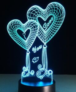 Valentines Day Gift 3D LED Night Light 7 Colors Table Lamp Home Decor Bulb Touch Sensor 6.jpg 640x640 6