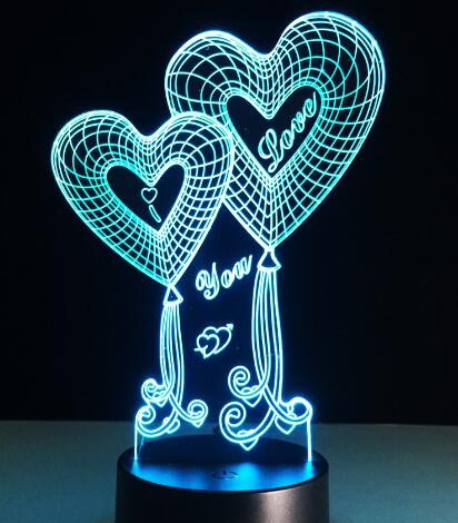 Valentines Day Gift 3D LED Night Light 7 Colors Table Lamp Home Decor Bulb Touch Sensor 6.jpg 640x640 6