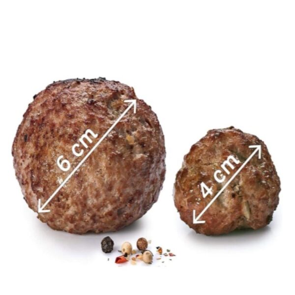 2pcs Kitchen Gadgets Meatball Maker DIY Meatball Sandwich Mold Meatball Maker Fishball Meatball Maker 4
