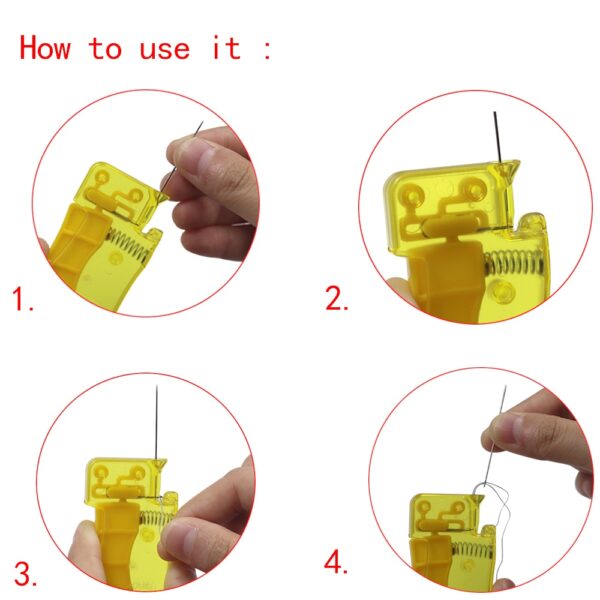 3 buc automat ac filetare sârmă de plastic cusătură instrument Craft instrument manual cusut mașină filet DIY cusut 5