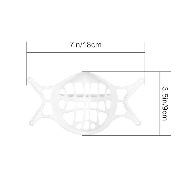 3 tk 3D näomaskid, kinnitusklambrid, hingamisabi, abimask, sisemine tugiraam, padi, tugi, toit 3