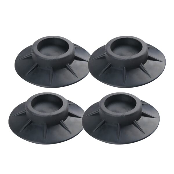 4Pcs Pem Teb Mat Feet Pad Rooj tog Elasticity Protectors Anti Vibration Roj Hmab Taw Pads Ntxuav Tshuab Tsis yog 1