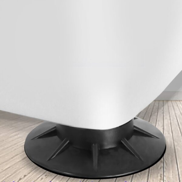 4Pcs Bodenmatte Fußpolster Möbel Elastizität Protektoren Anti-Vibrations-Gummi Fußpolster Waschmaschine Nicht 5